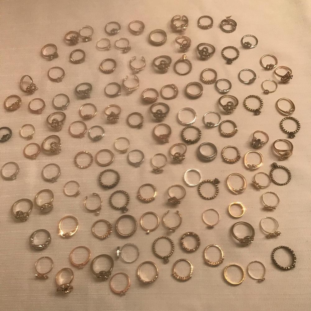 Fashion Jewelry Womens Ring Lot Sizes 6/7/8